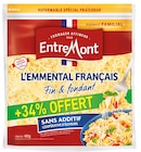 Emmental râpé 30 % M.G. - Entremont en promo chez Carrefour Strasbourg à 3,45 €