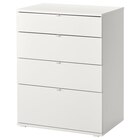 Kommode mit 4 Schubladen weiß/Verankerungs-/Entsperrfunktion im Angebot bei IKEA in Neustadt Kommode mit 4 Schubladen weiß/Verankerungs-/Entsperrfunktion Angebote von VIHALS bei IKEA Neustadt für 119,00 €