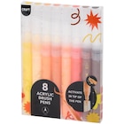 Marqueurs pinceaux acryliques - Action - Action Marqueurs pinceaux acryliques - Action à 1,49 € dans le catalogue Action