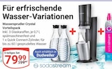 Wassersprudler Crystal Vorteilspack Angebote von sodastream bei GLOBUS Saarbrücken für 79,99 €