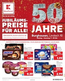 Kaufland Prospekt für Erlbach: "Aktuelle Angebote", 52 Seiten, 19.09.2024 - 25.09.2024