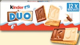 Biscuits duo chocolat au lait et blanc - KINDER en promo chez Netto Biscuits duo chocolat au lait et blanc - KINDER dans le catalogue Netto