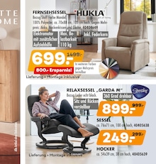 Möbel Kraft Relaxsessel im Prospekt 