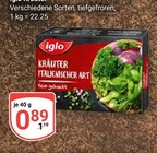 Kräuter Italienischer Art Angebote von Iglo bei GLOBUS Wiesbaden für 0,89 €