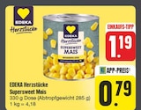 EDEKA Mittelbach - Supersweet Mais Angebot im Prospekt Supersweet Mais bei EDEKA im Mittelbach Prospekt für 0,79 €