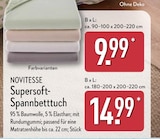 Supersoft-Spannbetttuch Angebote von NOVITESSE bei ALDI Nord Kamen für 9,99 €