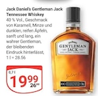 Gentleman Jack Tennessee Whiskey Angebote von Jack Daniel's bei GLOBUS Willich für 19,99 €