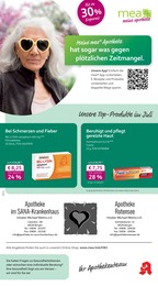 mea - meine apotheke Prospekt für Bergen mit 4 Seiten mea - meine apotheke Prospekt für Bergen: "Unsere Juli-Angebote", 4 Seiten, 01.07.2025 - 31.07.2025