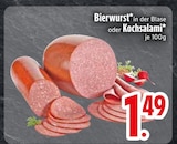 Bierwurst oder Kochsalami von  im aktuellen EDEKA Prospekt für 1,49 €