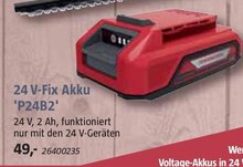 24 V-Fix Akku 'P24B2' bei BAUHAUS in Hannover 24 V-Fix Akku 'P24B2' im Angebot bei BAUHAUS Hannover für 49,00 €