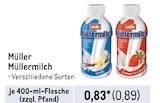 Müllermilch von Müller im aktuellen Metro Prospekt für 0,89 €