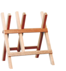 Chevalet en bois pliant - LaMaison.fr à Caen Chevalet en bois pliant en promo chez LaMaison.fr Caen à 37,90 €