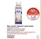 Skyr à boire goût vanille - Danone dans le catalogue Monoprix