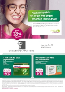 mea - meine apotheke Prospekt Unsere Februar-Angebote mit 6 Seiten