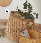 Panier roseau et paille en promo chez Auchan Hypermarché Panier roseau et paille dans le catalogue Auchan Hypermarché