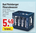 Trinkgut Lüdenscheid - Mineralwasser Angebot im Prospekt Mineralwasser bei Trinkgut im Lüdenscheid Prospekt für 5,49 €