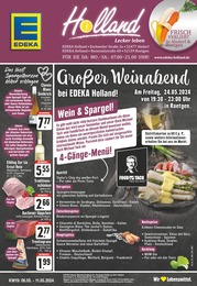 Aktueller EDEKA Supermärkte Prospekt für Baesweiler: Aktuelle Angebote mit 24} Seiten, 06.05.2024 - 11.05.2024