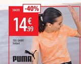 Tee-shirt Enfant - PUMA - Intersport Tee-shirt Enfant - PUMA à 14,99 € dans le catalogue Intersport