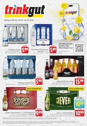 Trinkgut Discounter Prospekt der aktuellen Woche mit 6 Seiten, gültig von 28.09.2026 bis 02.10.2026, in Flörsheim und Umgebung Aktueller Trinkgut Discounter Prospekt in Flörsheim und Umgebung, "Aktuelle Angebote" mit 6 Seiten, 28.09.2026 - 02.10.2026