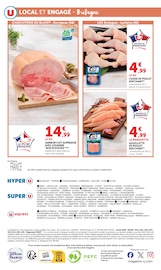 Promos Viande De Porc dans le catalogue "Célébrons LES PRODUCTEURS de chez nous" de Super U Viande De Porc en promo dans le catalogue Super U à la page 4