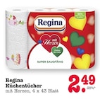 Küchentücher mit Herzen Angebote von Regina bei E center Karlsruhe für 2,49 €
