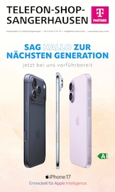 Aktueller Telefon Shop Sangerhausen Elektromärkte Prospekt in Riethnordhausen und Umgebung, "SAG HALLO ZUR NÄCHSTEN GENERATION" mit 8 Seiten, 07.10.2025 - 31.10.2025
