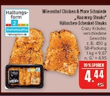 Aktuelles Chicken & More Schmiede Hau weg-Steaks Hähnchen-Schenkel-Steaks Angebot bei Marktkauf in Nürnberg ab 4,44 €