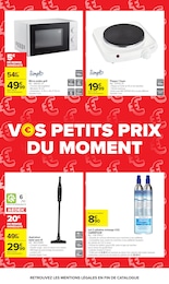 Prix et réduction Petit électroménager cuisine dans le prospectus Carrefour en cours Offre Petit électroménager cuisine dans le catalogue Carrefour du moment à la page 54
