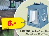 LATERNE „Anker“ im Angebot bei Höffner in Weimar LATERNE „Anker“ Angebote bei Höffner Weimar für 6,00 €