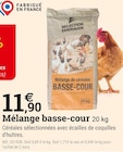 Mélange basse-cour 20 kg - SELECTION EMERAUDE en promo chez Espace Emeraude Mélange basse-cour 20 kg - SELECTION EMERAUDE dans le catalogue Espace Emeraude