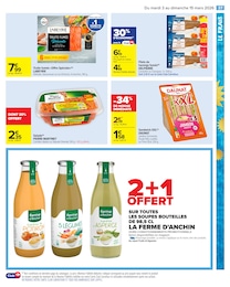 Prix et réduction Bouteille dans le prospectus Carrefour Market en cours Offre Bouteille dans le catalogue Carrefour Market du moment à la page 39