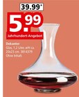 Dekanter von  im aktuellen Segmüller Prospekt für 5,99 €
