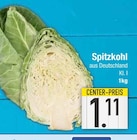Spitzkohl von  im aktuellen EDEKA Prospekt für 1,11 €