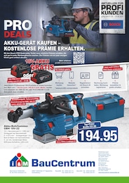 Baumarkt Prospekt von i&M BauCentrum Beuna i&M BauCentrum Prospekt: "Aktuelles für Profi-Kunden - Bosch", 2 Seiten, 05.06.2025 - 30.06.2025
