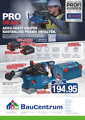 Aktueller i&M BauCentrum Baumarkt Prospekt in Weißenfels und Umgebung, "Aktuelles für Profi-Kunden - Bosch" mit 2 Seiten, 05.06.2025 - 30.06.2025