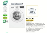 Lave-linge - BOSCH en promo chez Proxi Confort Couëron à 649,90 €