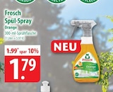 Frosch Spül-Spray Orange Angebote bei famila Nordost Gifhorn für 1,79 €