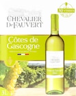 Côtes de Gascogne Chevalier de Fauvert IGP - Chevalier de Fauvert - Lidl à Chaville Côtes de Gascogne Chevalier de Fauvert IGP - Chevalier de Fauvert en promo chez Lidl Chaville à 5,09 €