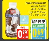 EDEKA Frischemarkt - Müllermilch Angebot im Prospekt Müllermilch bei EDEKA Frischemarkt im Prospekt "" für 0,69 €