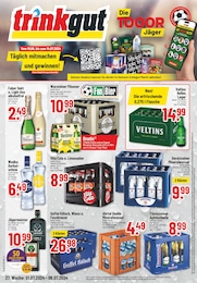 Aktueller Trinkgut Getränkemärkte Prospekt für Neunkirchen-Seelscheid: Aktuelle Angebote mit 6} Seiten, 01.07.2024 - 06.07.2024