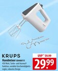 KRUPS Handmixer GN400111 Angebote bei famila Nordost Neustadt für 29,99 €