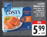 MSC Wildlachs Filets Angebote von Costa bei EDEKA Leipzig für 5,99 €