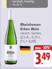 Rheinhessen Erben Wein bei EDEKA im Saarwellingen Prospekt für 3,49 €