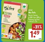 Bio-Tofu im Angebot bei ALDI SÜD in Erlangen Bio-Tofu Angebote von MyVay bei ALDI SÜD Erlangen für 1,49 €