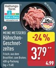 Hähnchen-Geschnetzeltes von MEINE METZGEREI für 3,79 € bei ALDI Nord im Angebot Hähnchen-Geschnetzeltes von MEINE METZGEREI im aktuellen ALDI Nord Prospekt