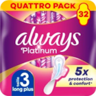 Serviettes Platinum - ALWAYS à 4,99 € dans le catalogue Lidl
