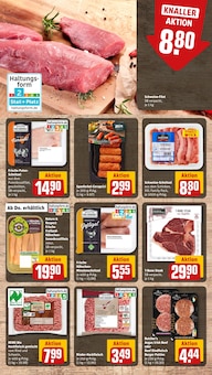 Fleisch im REWE Prospekt "Dein Markt" mit 28 Seiten (Karlsruhe)