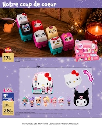 Offre Hello Kitty dans le catalogue Carrefour du moment à la page 32