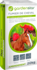 FUMIER DE CHEVAL 20 KG - GARDENSTAR - Auchan Hypermarché à Nîmes FUMIER DE CHEVAL 20 KG - GARDENSTAR en promo chez Auchan Hypermarché Nîmes à 5,99 €