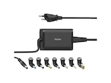 Universal Notebook-Netzteil Acer/ Asus/ Dell/ Dynabook/ Fujitsu/ HP/ Lenovo/ MSI/ Medion/ PEAQ/ Packard Bell/ Samsung/ Toshiba/ VAIO, 15/19 Volt, Schwarz von HAMA im aktuellen MediaMarkt Saturn Prospekt für 30,99 €